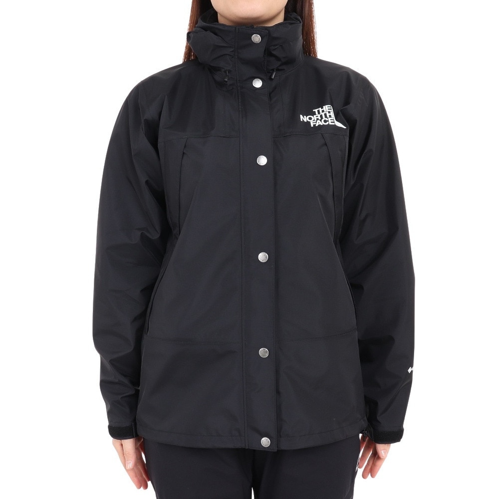 ザ・ノース・フェイス（THE NORTH FACE）（レディース）レインジャケット 雨具 防水 マウンテン レインテックス ジャケット NPW12333 K ブラック 収納袋付
