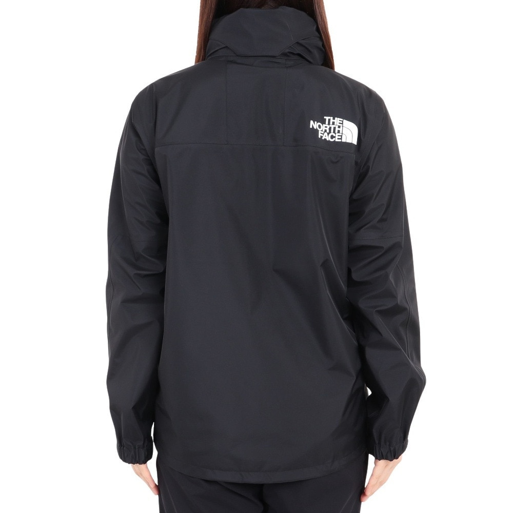 ザ・ノース・フェイス（THE NORTH FACE）（レディース）レインジャケット 雨具 防水 マウンテン レインテックス ジャケット NPW12333 K ブラック 収納袋付