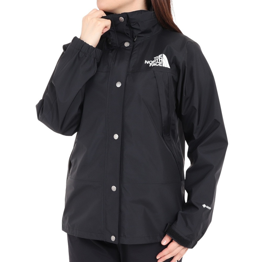ザ・ノース・フェイス（THE NORTH FACE）（レディース）レインジャケット 雨具 防水 マウンテン レインテックス ジャケット NPW12333 K ブラック 収納袋付