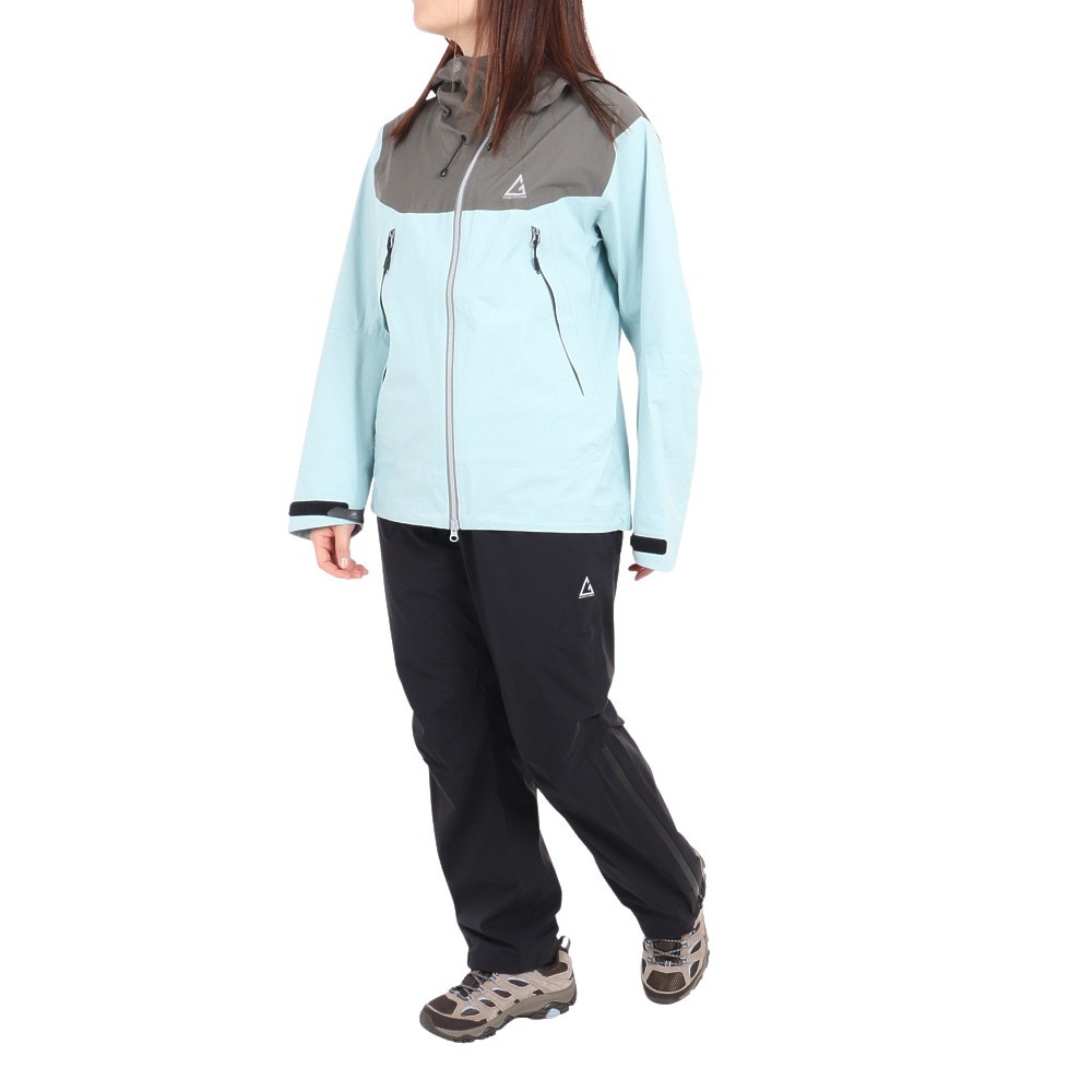 ロジャーエーガー（ROGEREGGER）（レディース）レインパンツ 雨具 防水 CLIMAセンサー W RE2STN562031BLK ブラック 収納袋付 レインウェア