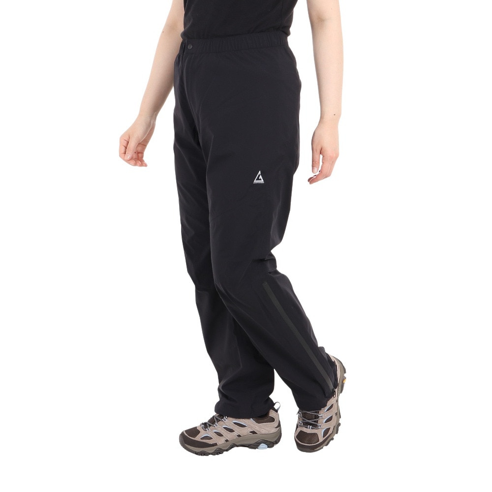 ロジャーエーガー（ROGEREGGER）（レディース）レインパンツ 雨具 防水 CLIMAセンサー W RE2STN562031BLK ブラック 収納袋付 レインウェア