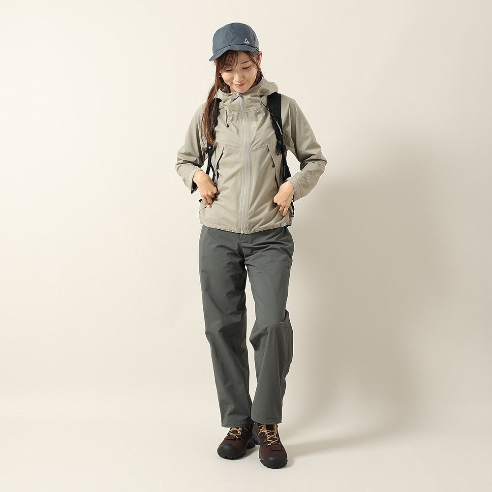ロジャーエーガー（ROGEREGGER）（レディース）レインパンツ 雨具 防水 エアフロートレインパンツ RE26SXL5620036 DGRY