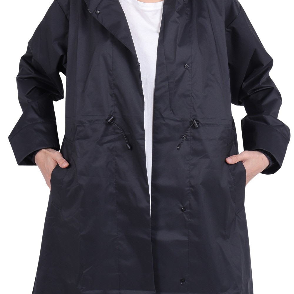 ミズノ（MIZUNO）（レディース）レインコート 雨具 はっ水 防水透湿 コンパクトアクアブロック レインコート B2MEA25009