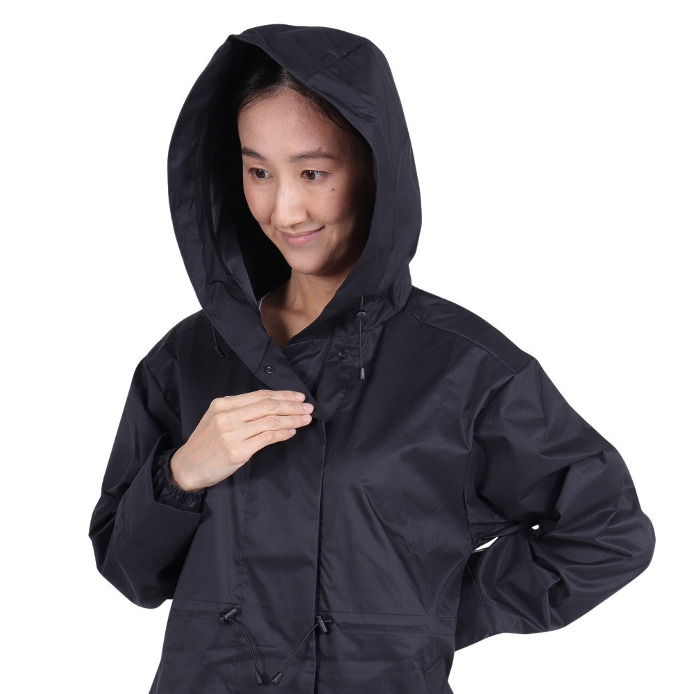 ミズノ（MIZUNO）（レディース）レインコート 雨具 はっ水 防水透湿 コンパクトアクアブロック レインコート B2MEA25009