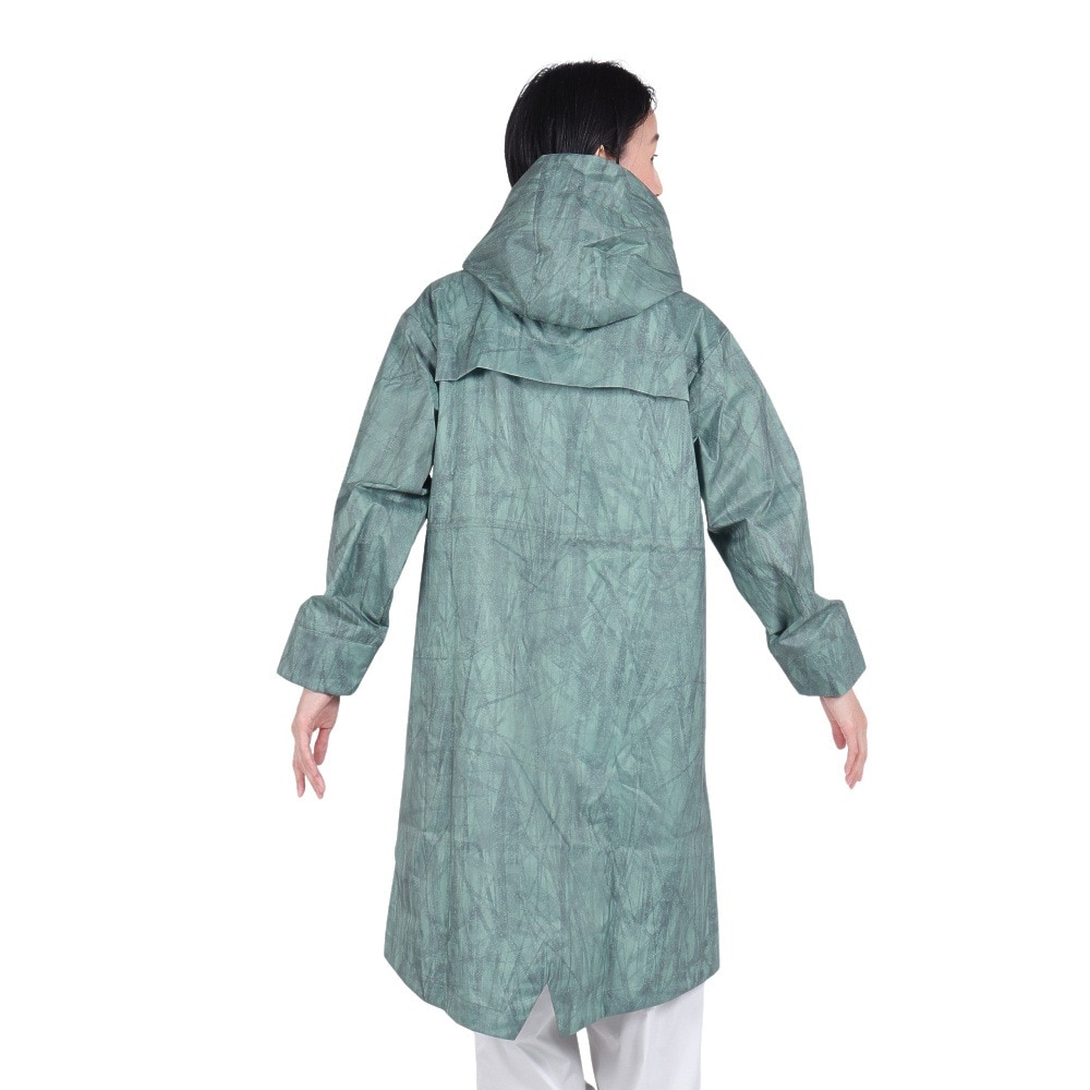 ミズノ（MIZUNO）（レディース）レインコート 雨具 はっ水 防水透湿 コンパクトアクアブロック レインコート ベルグテック B2MEA25031