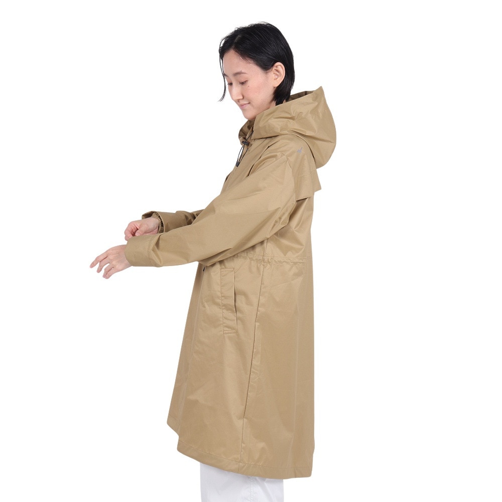 ミズノ（MIZUNO）（レディース）レインコート 雨具 はっ水 防水透湿 コンパクトアクアブロック レインコート B2MEA25048