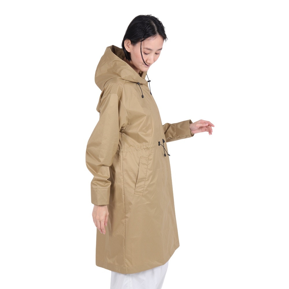 ミズノ（MIZUNO）（レディース）レインコート 雨具 はっ水 防水透湿 コンパクトアクアブロック レインコート B2MEA25048