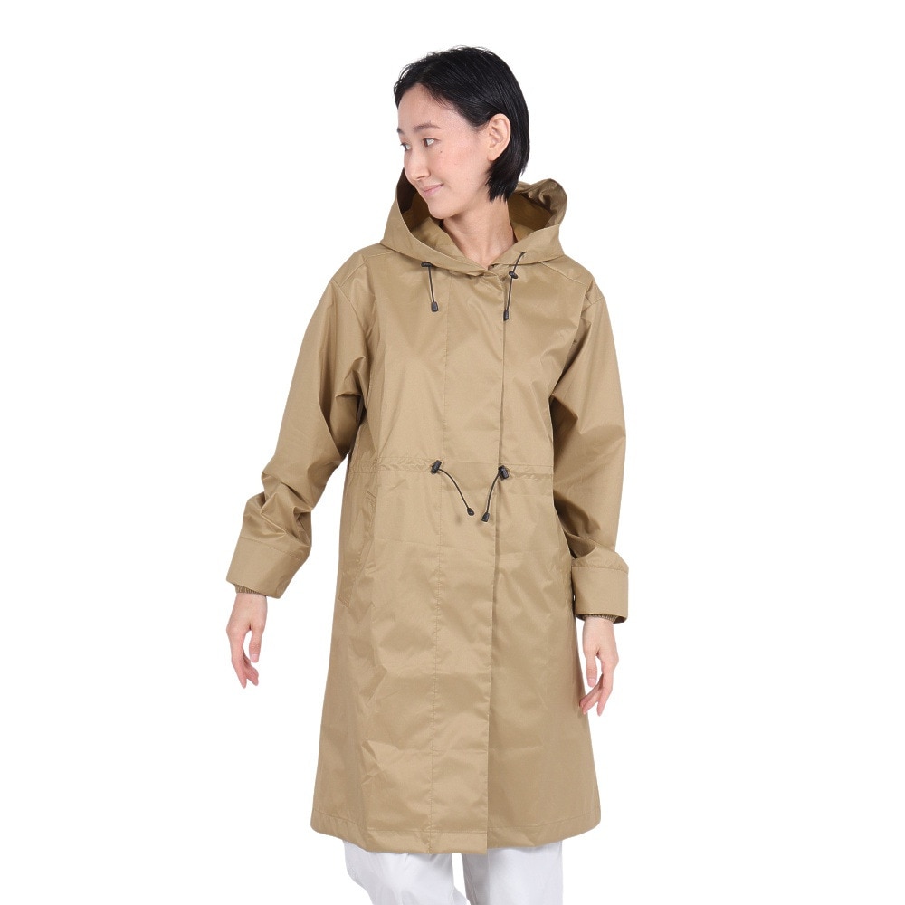 ミズノ（MIZUNO）（レディース）レインコート 雨具 はっ水 防水透湿 コンパクトアクアブロック レインコート B2MEA25048