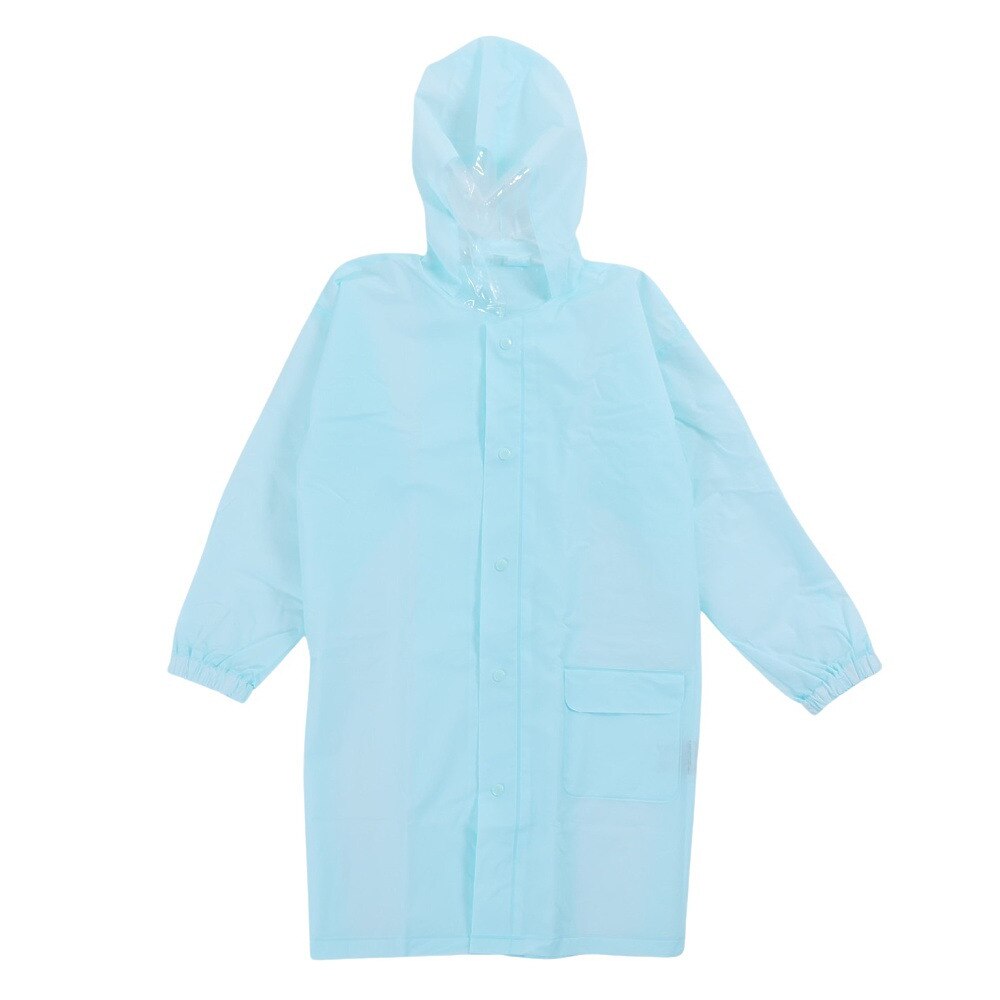 ノーブランド（NO BRAND）（キッズ）ビニールスーツ 雨具 EVAリュックランドスーツジュニア用 03001071 Lブルー