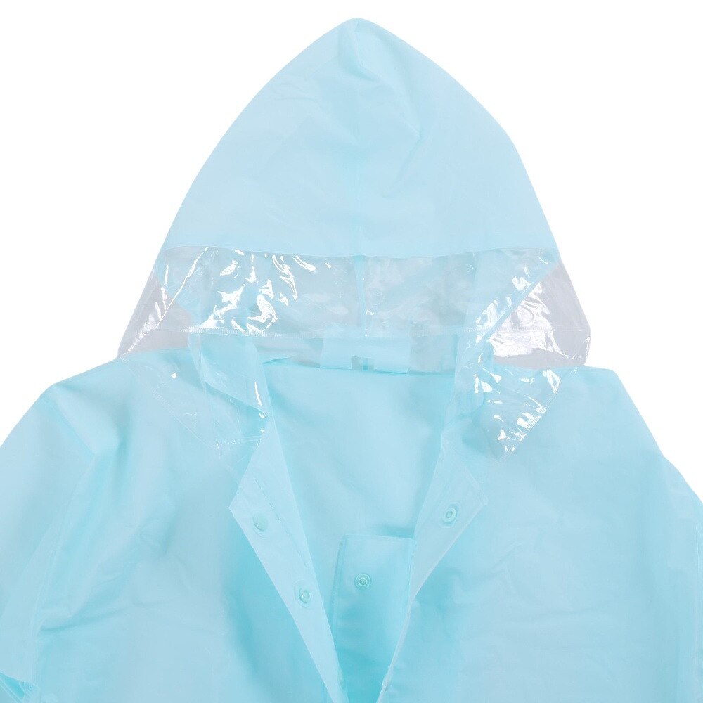 ノーブランド（NO BRAND）（キッズ）ビニールスーツ 雨具 EVAリュックランドスーツジュニア用 03001071 Lブルー