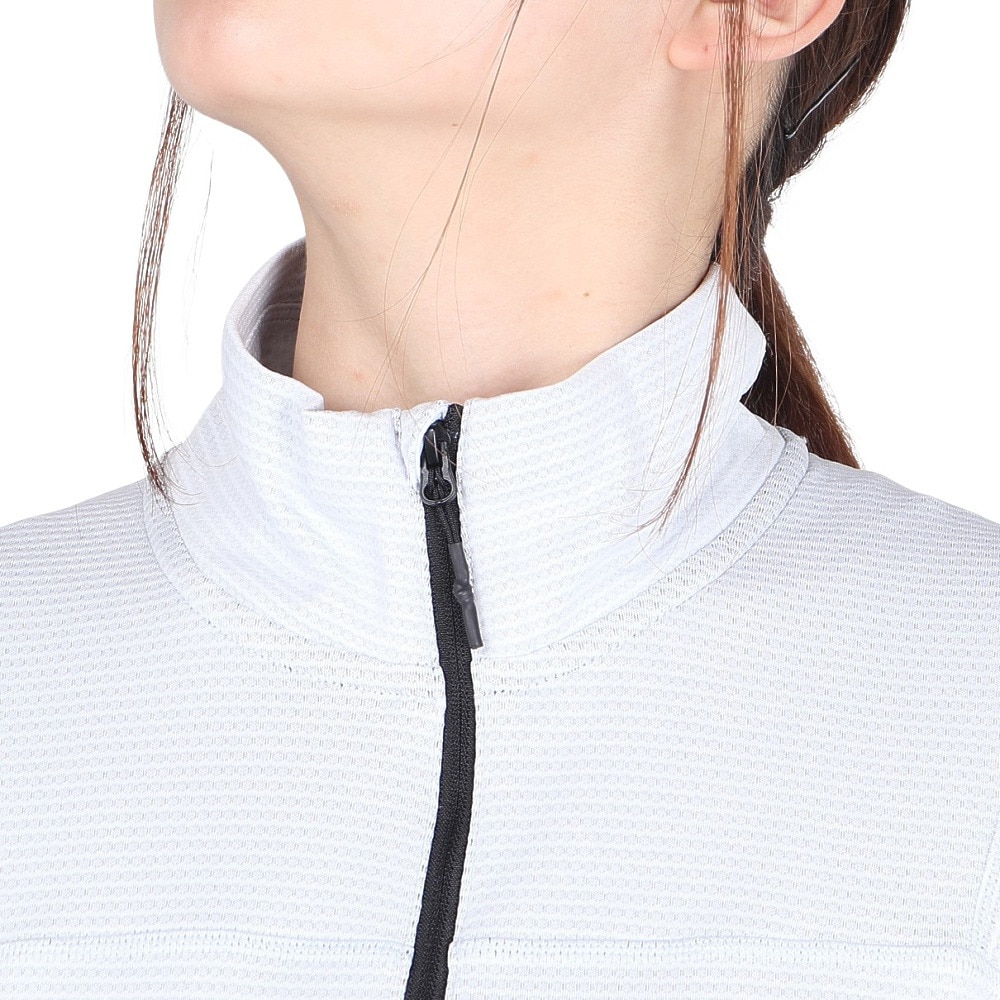 プーマ（PUMA）（レディース）スポーツウェア 長袖 ハーフジップ 通気性 ランニング シーズンズ クォータジップ 524908 42 レインウェア