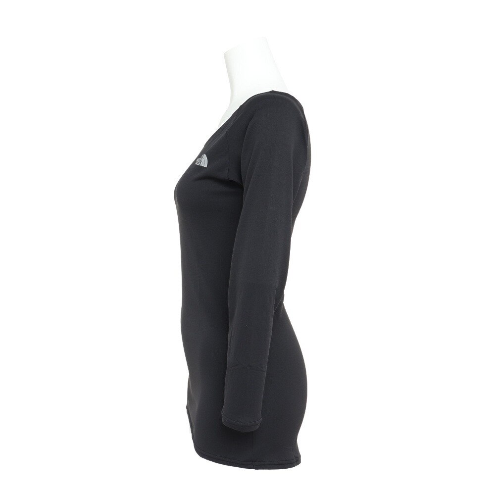 ノースフェイス（THE NORTH FACE）（レディース）長袖アンダー シャツ ロングスリーブ ドライクルー NUW11521 Kアンダーウェア 吸汗速乾