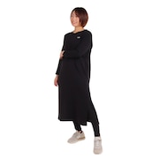 ノースフェイス（THE NORTH FACE）（レディース）ワンピース 長袖 ロングスリーブ NTW82340 K ブラック