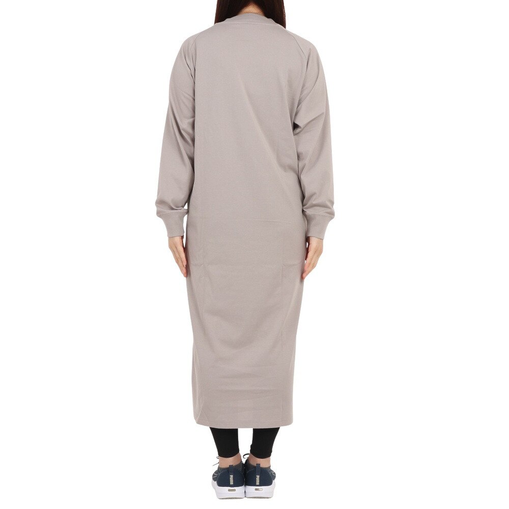 コロンビア（Columbia）（レディース）ワンピース 長袖 リラクシングモーメントTドレス PL1191 027 アイスグレー