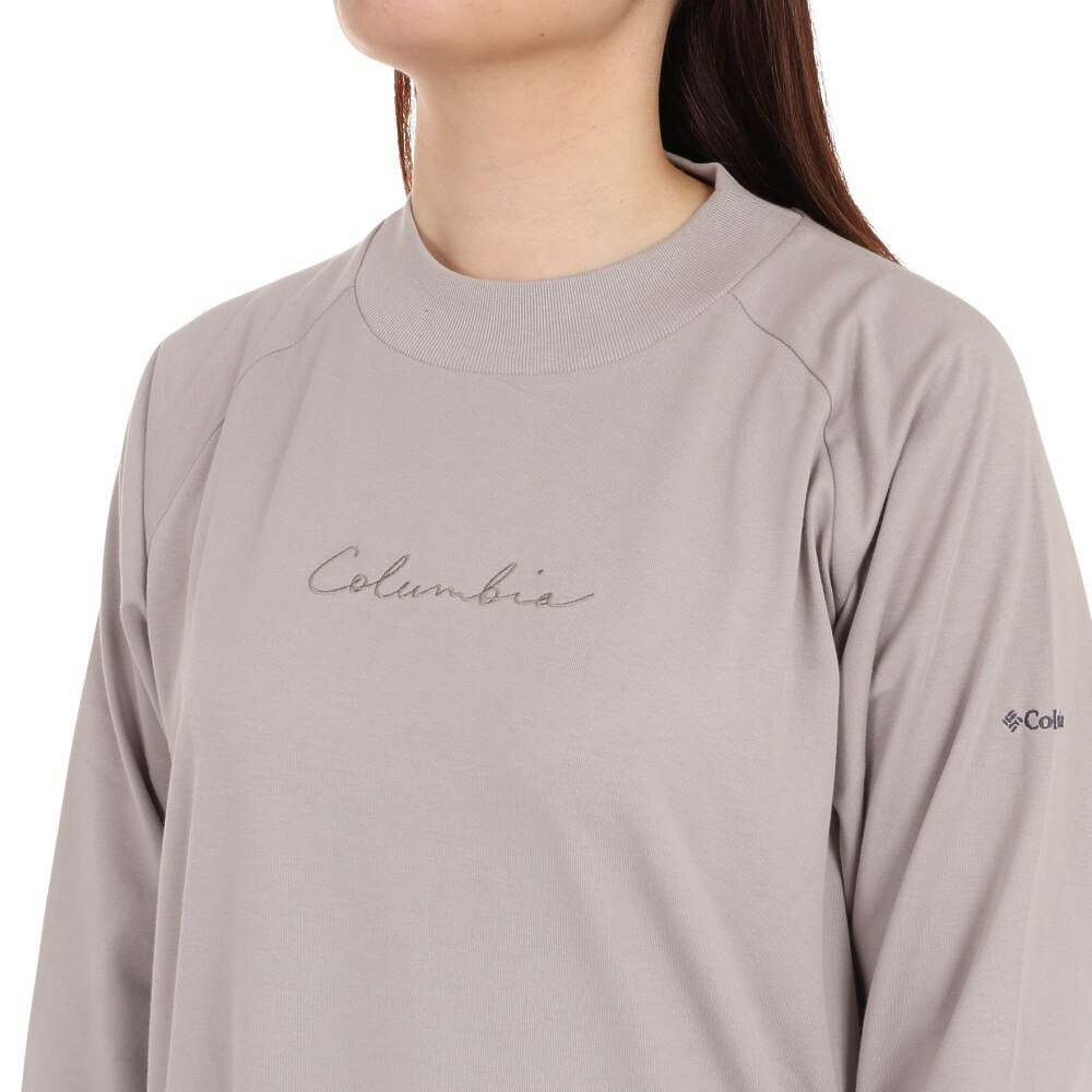 コロンビア（Columbia）（レディース）ワンピース 長袖 リラクシングモーメントTドレス PL1191 027 アイスグレー