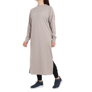 コロンビア(Columbia)(レディース)ワンピース 長袖 リラクシングモーメントTドレス PL1191 027 アイスグレー
