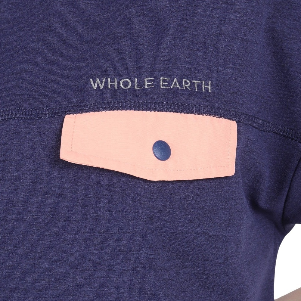 ホールアース（Whole Earth）（レディース）トレッキングウェア ワンピース Tシャツドレス WE2RDZ24 NVY