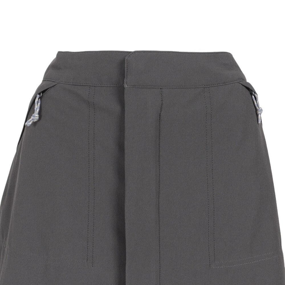 マーモット（Marmot）（レディース）リバーシブル ヤマスカート TOWRJE93YY DRNC グレー×ブラック 四角友里コラボ