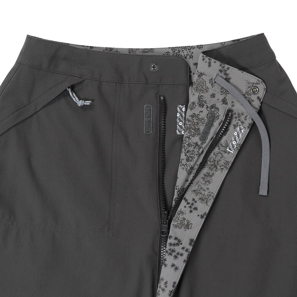 マーモット（Marmot）（レディース）リバーシブル ヤマスカート TOWRJE93YY DRNC グレー×ブラック 四角友里コラボ
