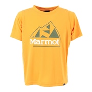 マーモット（Marmot）（キッズ）キッズ マウンテンロゴハーフスリーブクルーネックTシャツ TOJQJA18 SOL