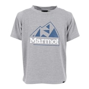 マーモット（Marmot）（キッズ）トレッキングウェア キッズ マウンテンロゴハーフスリーブクルーネックTシャツ TOJQJA18 SVM