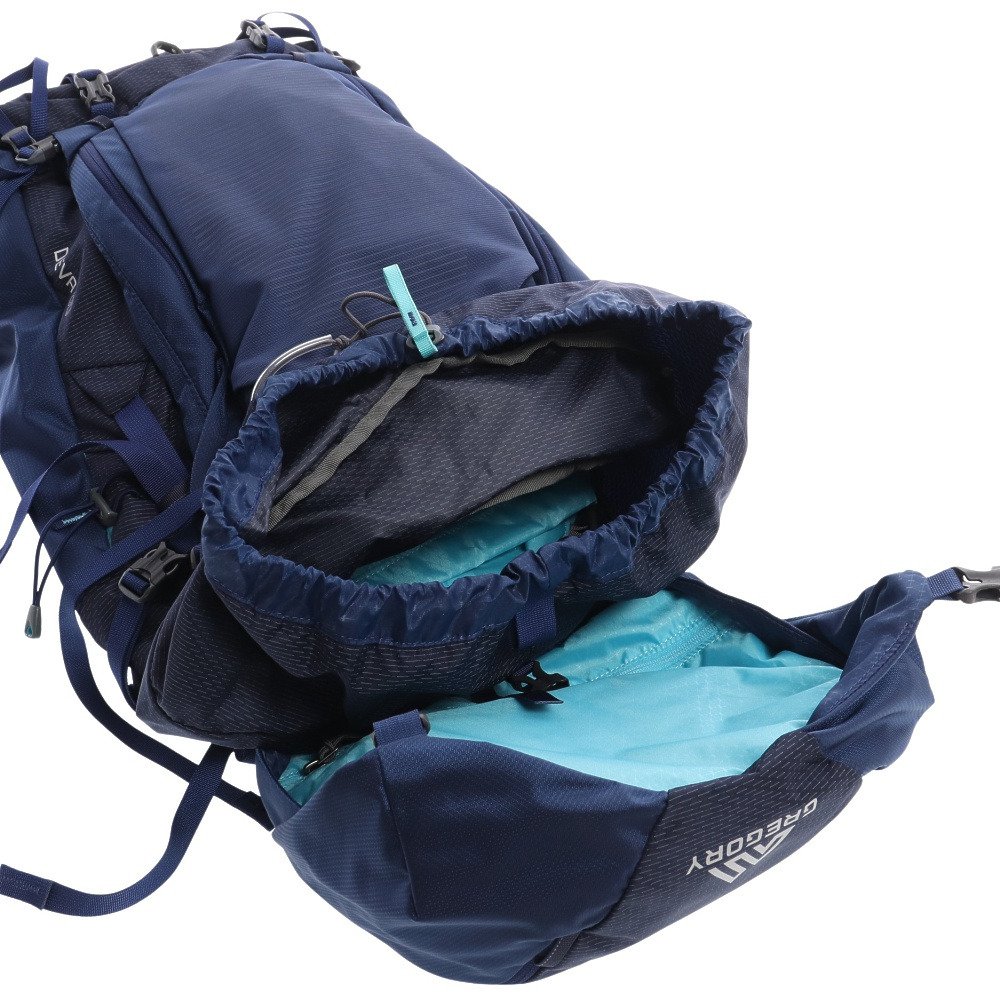 グレゴリー（GREGORY）（メンズ、レディース）リュック アタックザック ディバ60 916222375 ブルー 60L 登山 トレッキングバッグ レインカバー付 