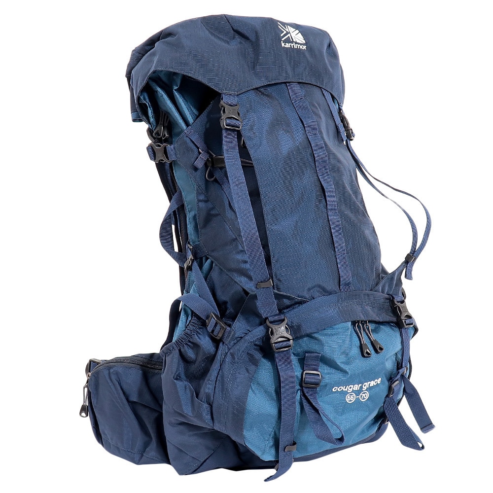 カリマー（karrimor）（メンズ、レディース）アタックザック リュック 70L cougar grace55-70  AW-GSBJ-0211-05-Navy ハイキング トレッキング