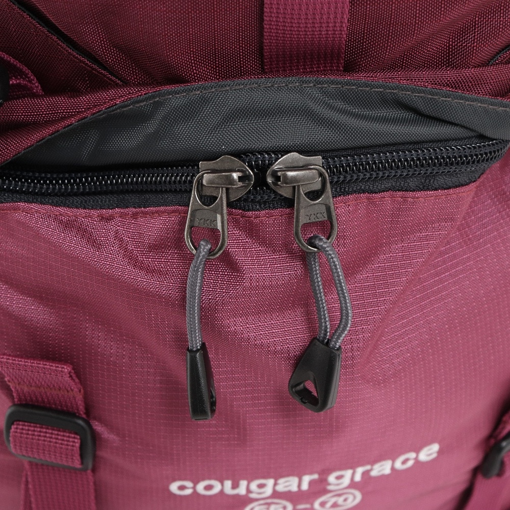 カリマー（karrimor）（メンズ、レディース）アタックザック リュック cougar grace55-70 500811 AW-GSBJ-0211-15 ワイン 55L-70L