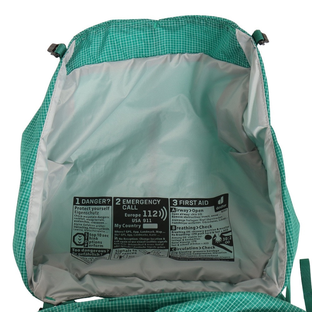 ドイター（deuter）（メンズ）バックパック リュック 登山 ハイキング 大型 防災 エアコンタクト ウルトラ 50+5 D3360122-2282