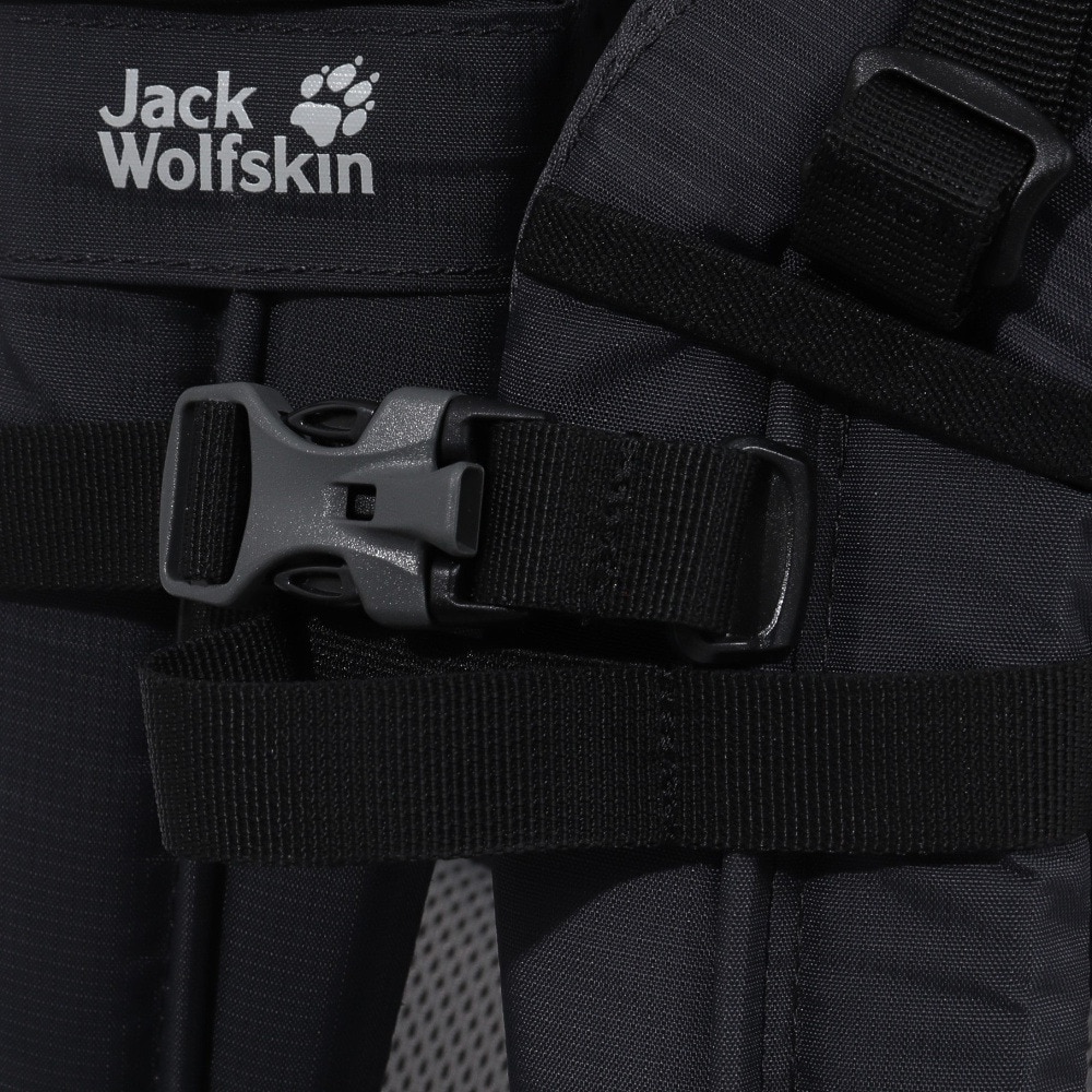ジャックウルフスキン（JackWolfskin）（メンズ、レディース）バックパック リュック 登山 ハイキング 大型 防災 DENALI デナリ 65+10 MEN 2010061-6350 ブラック