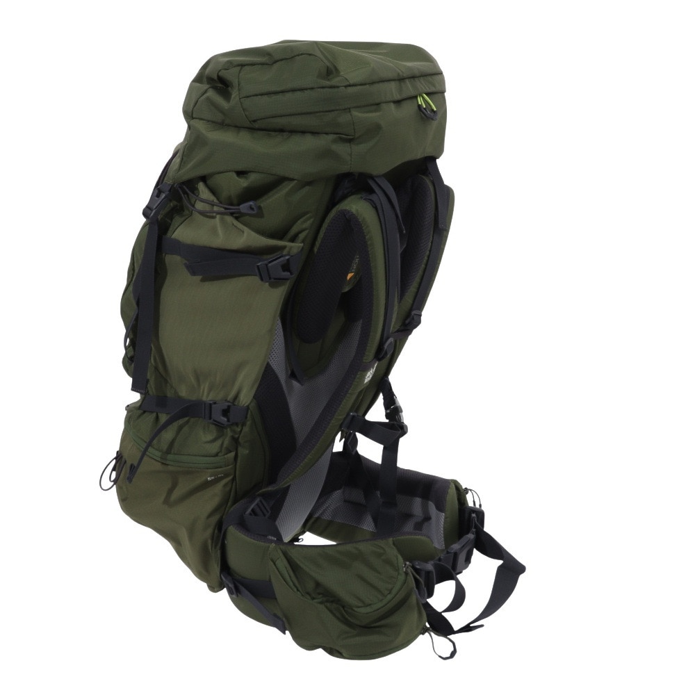 ジャックウルフスキン（JackWolfskin）（メンズ、レディース）バックパック リュック 登山 ハイキング 大型 防災 HIGHLAND TRAIL 55+5 MEN 2010091-4129 カーキ