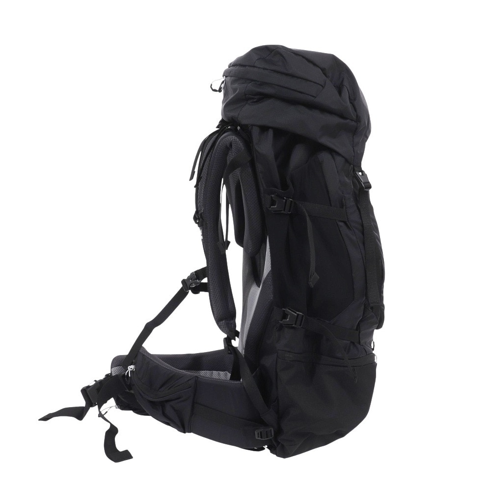 ジャックウルフスキン（JackWolfskin）（メンズ、レディース）リュック  大型 HIGHLAND TRAIL 55+5 MEN 2010091-6000 ブラック