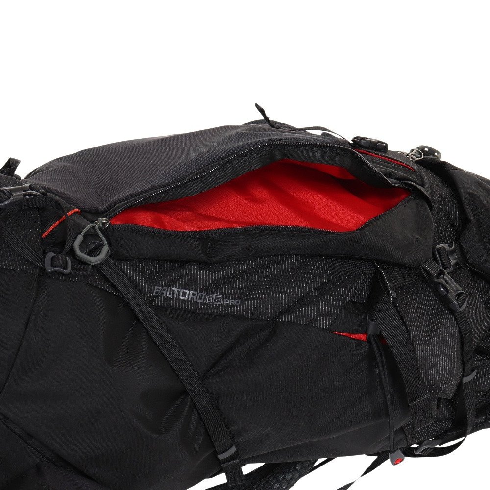 グレゴリー（GREGORY）（メンズ）バックパック リュック 登山 ハイキング 大型 防災 バルトロ85 PRO S 1424449574 ラバブラック
