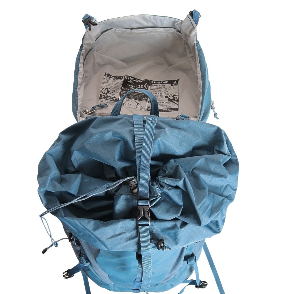 ドイター（deuter）（メンズ、レディース）バックパック リュック エアコンタクトライト 50+10 D3340323-1374 アトランティック×インク 50+10L