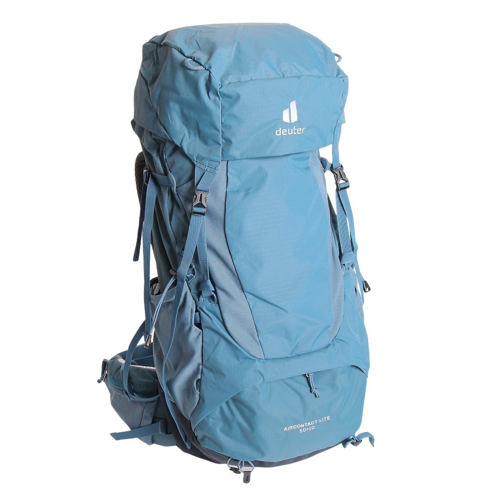 ドイター（deuter）（メンズ、レディース）バックパック リュック エアコンタクトライト 50+10 D3340323-1374 アトランティック×インク 50+10L