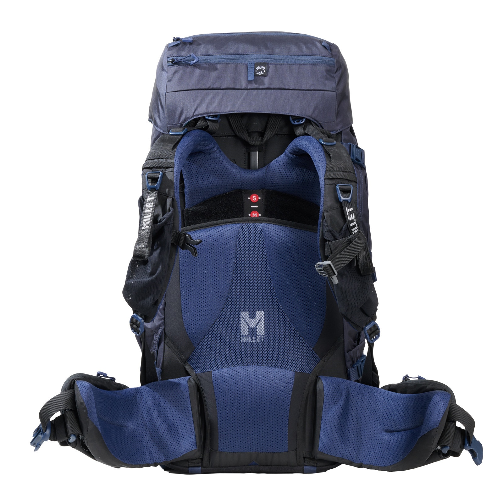 ミレー（Millet）（メンズ、レディース）アタックザック リュック SAAS FEE サースフェー NX 60+ MIS0771-N7317 ネイビー 60L+
