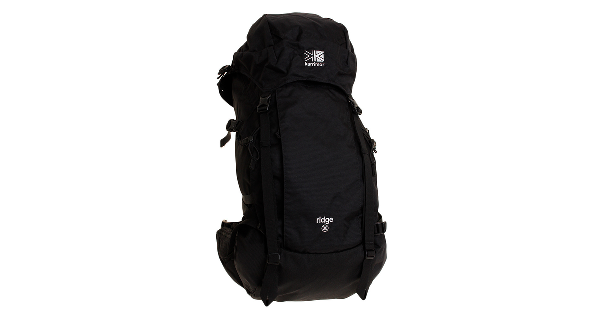 送料無料 対象外地域有 リッジ30 ミディアム Sm Wpbj 0305 02 Black 防災 カリマー エルブレス