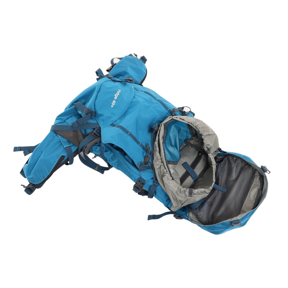 カリマー（karrimor） トレッキングバッグ バックパック ridge 40+ Large K ブルー 40L+ 501098-4400 レインカバー付き 大容量