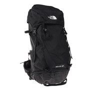 ノースフェイス（THE NORTH FACE）（メンズ、レディース）バックパック リュック 登山 テルス 45 NM62340 K W ブラック 43L レインカバー ハイドレーション対応