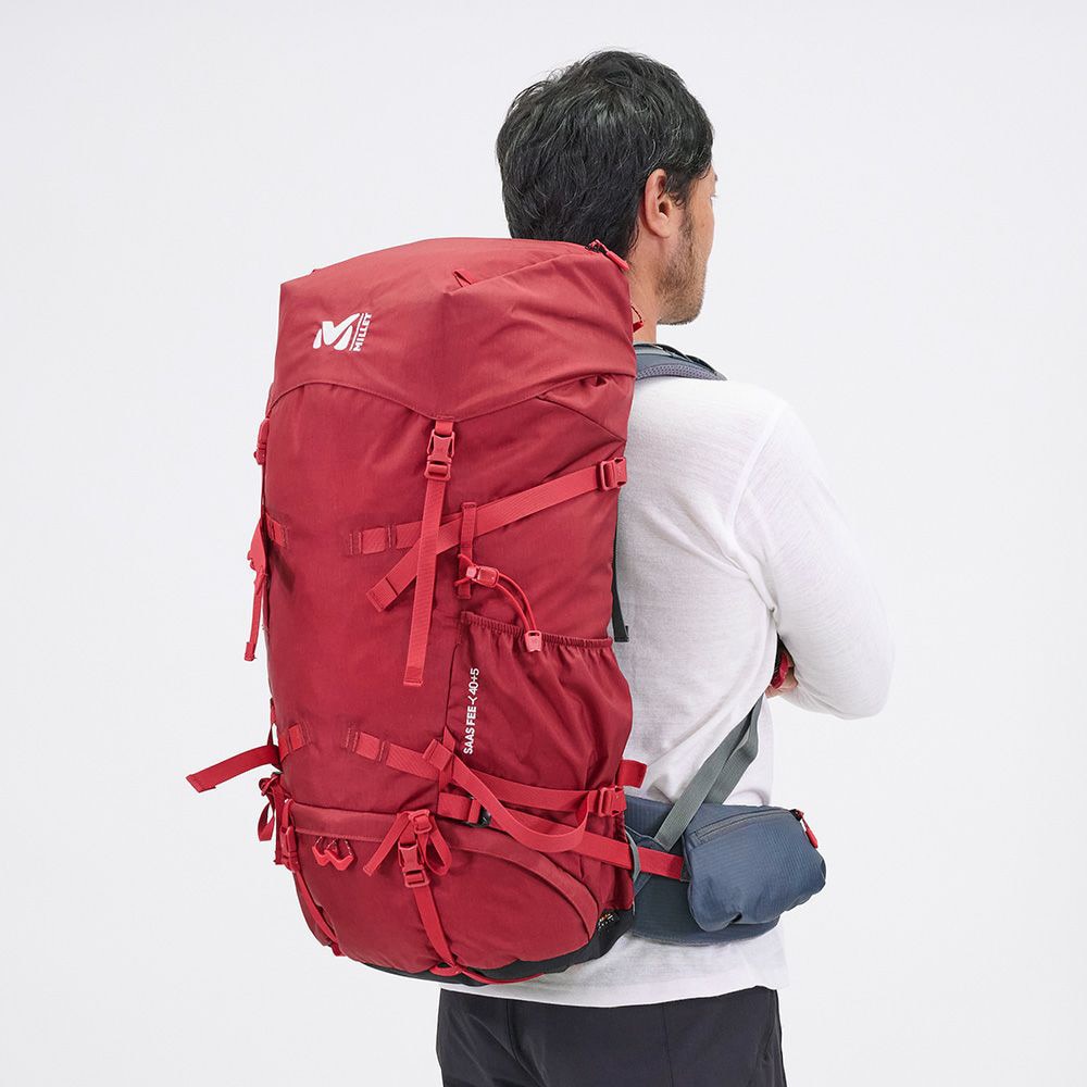 MILLET(ミレー)バックパック 40L 赤 - 登山用品