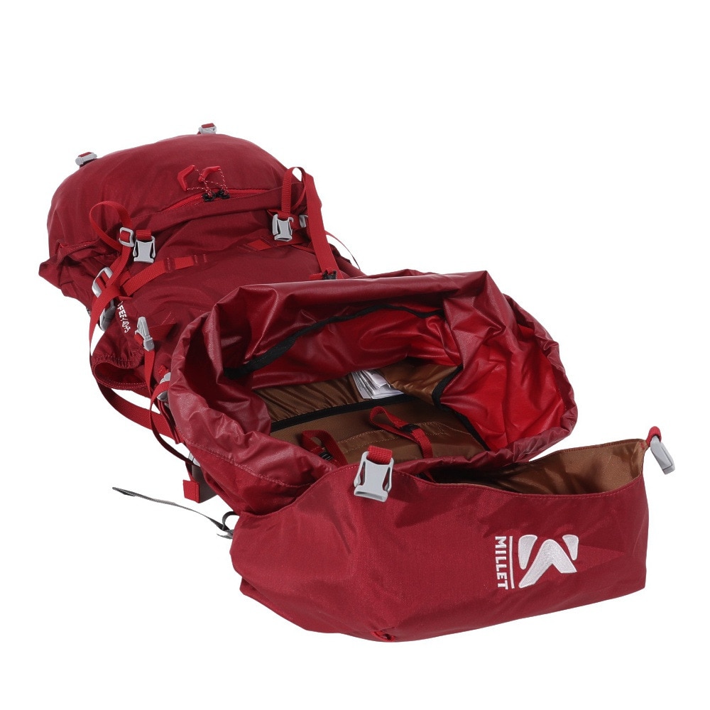 ミレー（Millet）（レディース）バックパック リュック サースフェー NX 40+5 W MIS0755-1546 レッド 40L+5L レインカバー付
