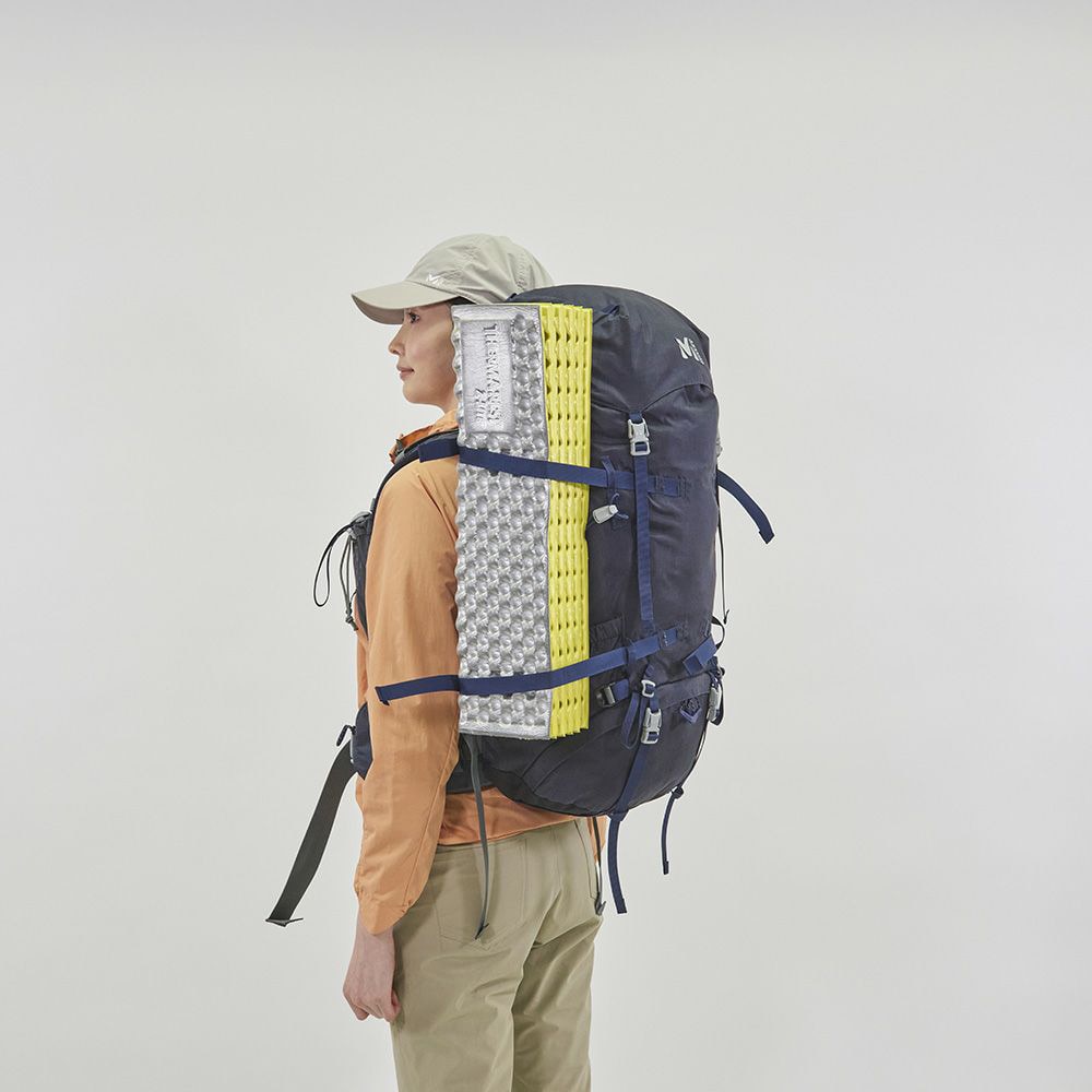 ミレー（Millet）（レディース）バックパック リュック サースフェー NX 30+5 W MIS0757-7317 ネイビー 30L+5L レインカバー付