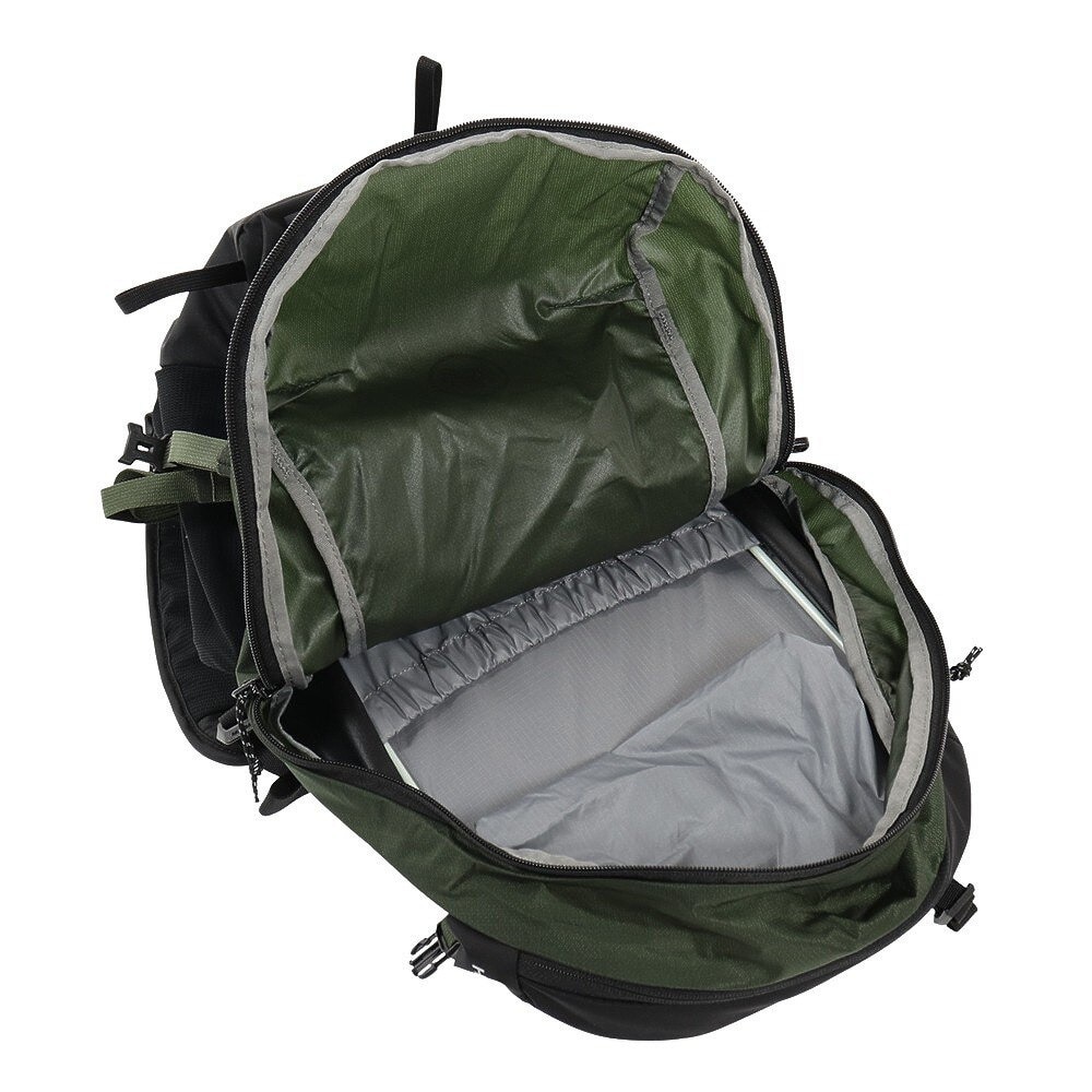 マムート(MAMMUT)(メンズ、レディース)バックパック リュック リチウム25 2530-03452-40155 グリーン×ブラック 25L レインカバー付