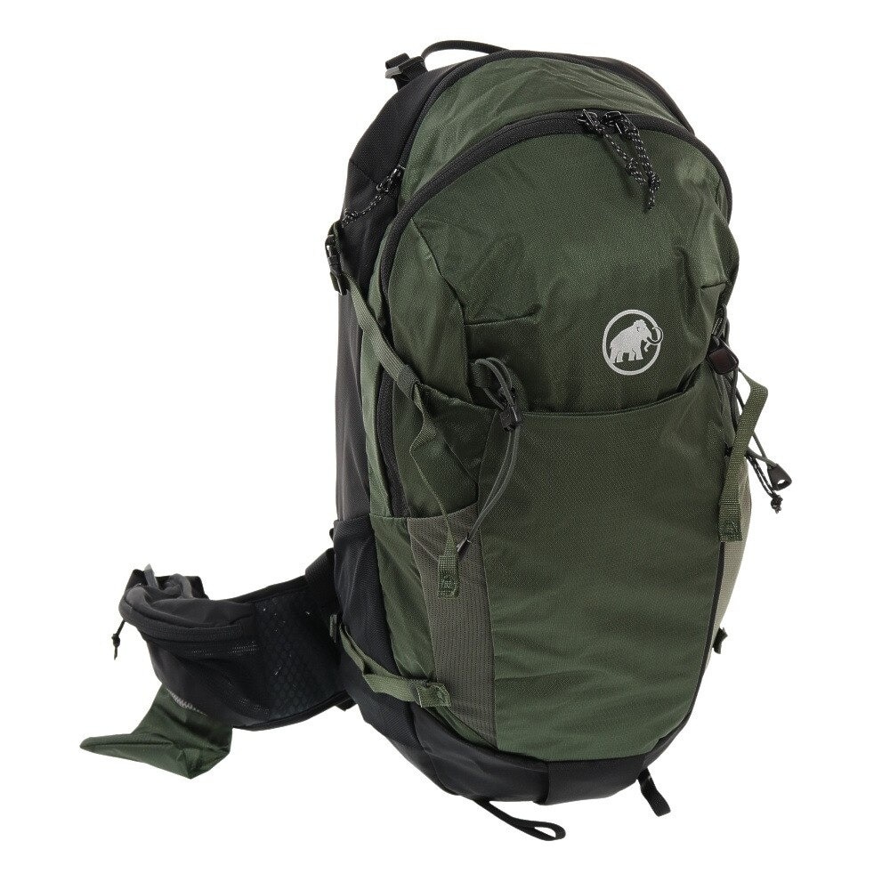 マムート(MAMMUT)(メンズ、レディース)バックパック リュック リチウム25 2530-03452-40155 グリーン×ブラック 25L レインカバー付
