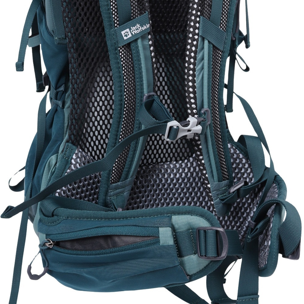 ジャックウルフスキン（JackWolfskin）（メンズ、レディース）バックパック リュック 登山 ハイキング プレライトベント 30L S-L 2020031-4156