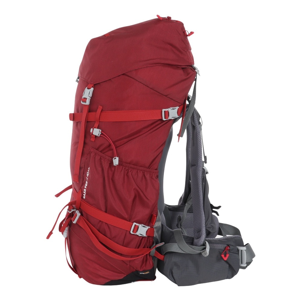 ミレー（Millet）（レディース）アタックザック リュック SAAS FEE サースフェー NX 40+5 W MIS0755-N1546 ディープレッド 40L+5L