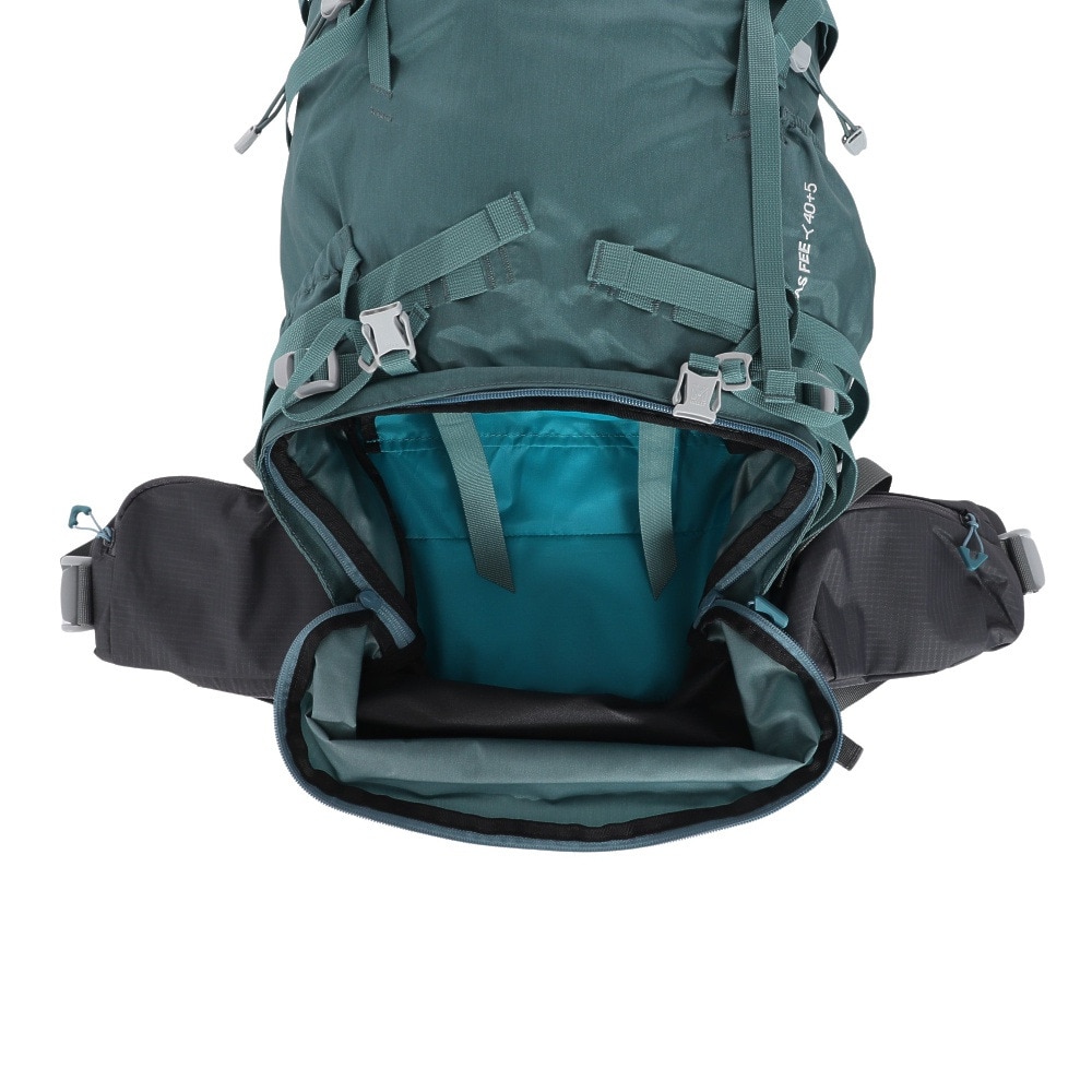 ミレー（Millet）（レディース）アタックザック リュック SAAS FEE サースフェー NX 40+5 W MIS0755-N9845 ターコイズ 40L+5L