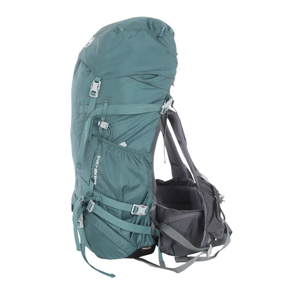 ミレー（Millet）（レディース）アタックザック リュック SAAS FEE サースフェー NX 30+5 W MIS0757-N9845 ターコイズ 30L+5L