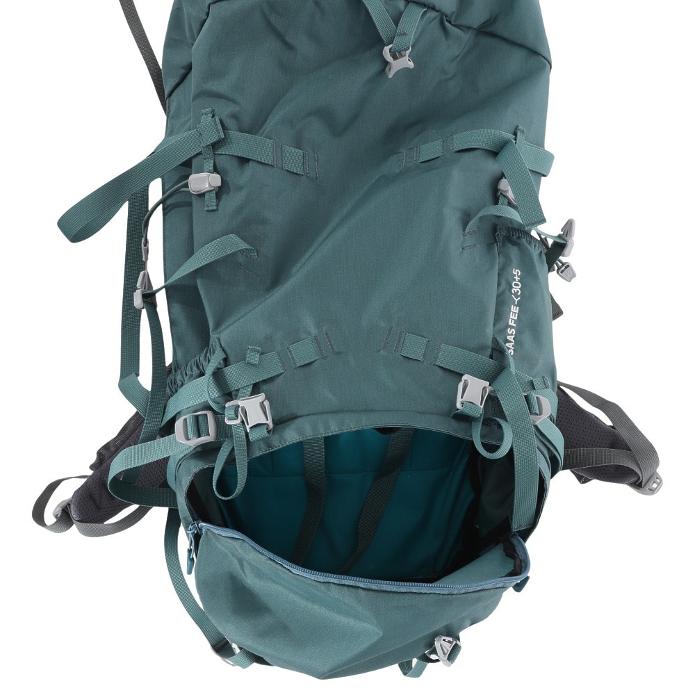 ミレー（Millet）（レディース）アタックザック リュック SAAS FEE サースフェー NX 30+5 W MIS0757-N9845 ターコイズ 30L+5L