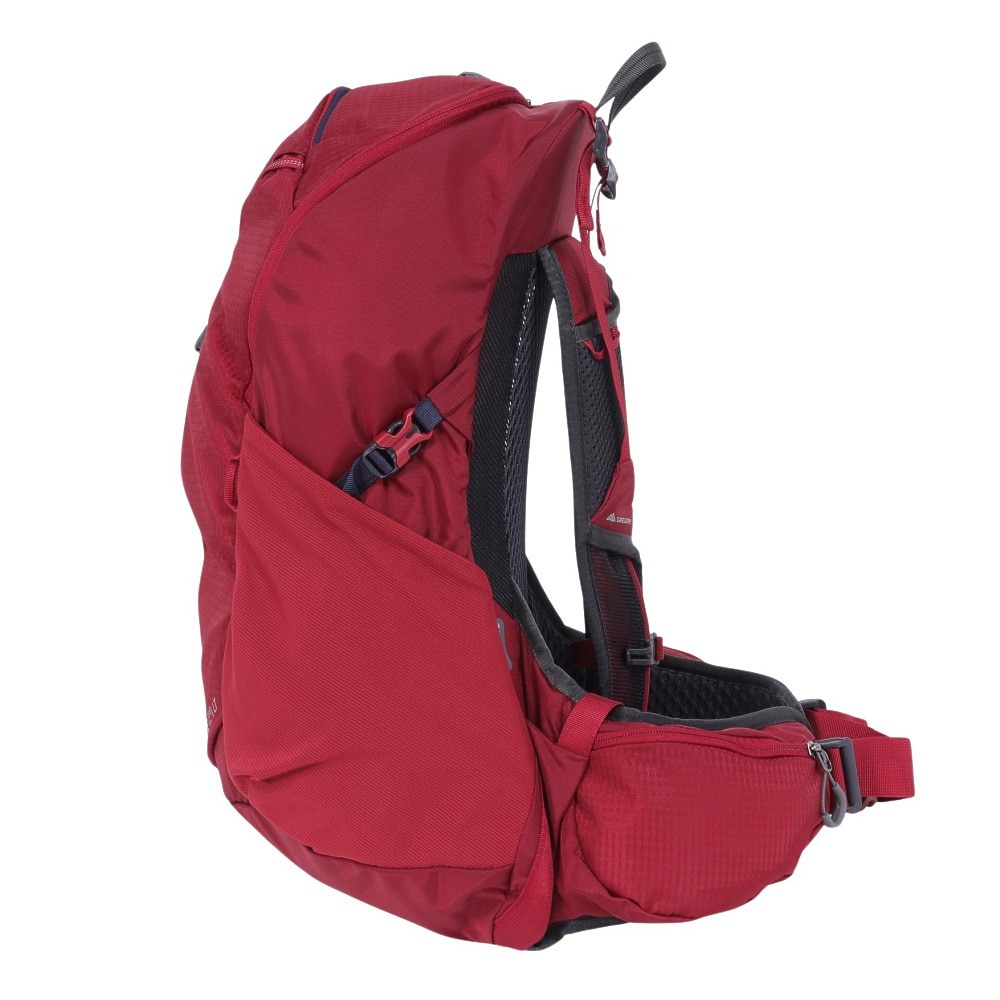 グレゴリー（GREGORY）（レディース）バックパック リュック 登山 ハイキング ジェイド24 LT ルビーレッド 1493191761